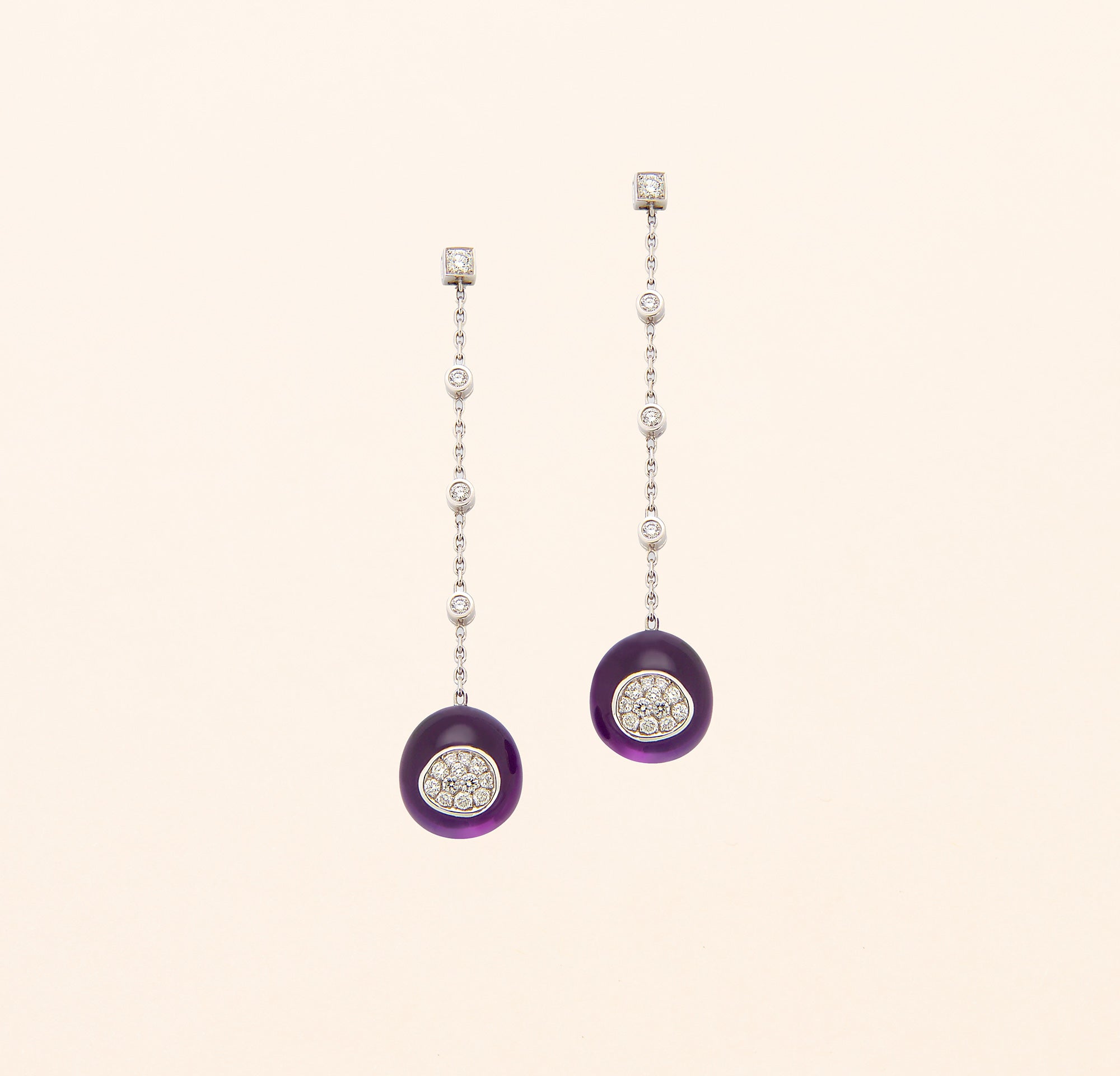 Boucles d'oreilles Galet - Joalie