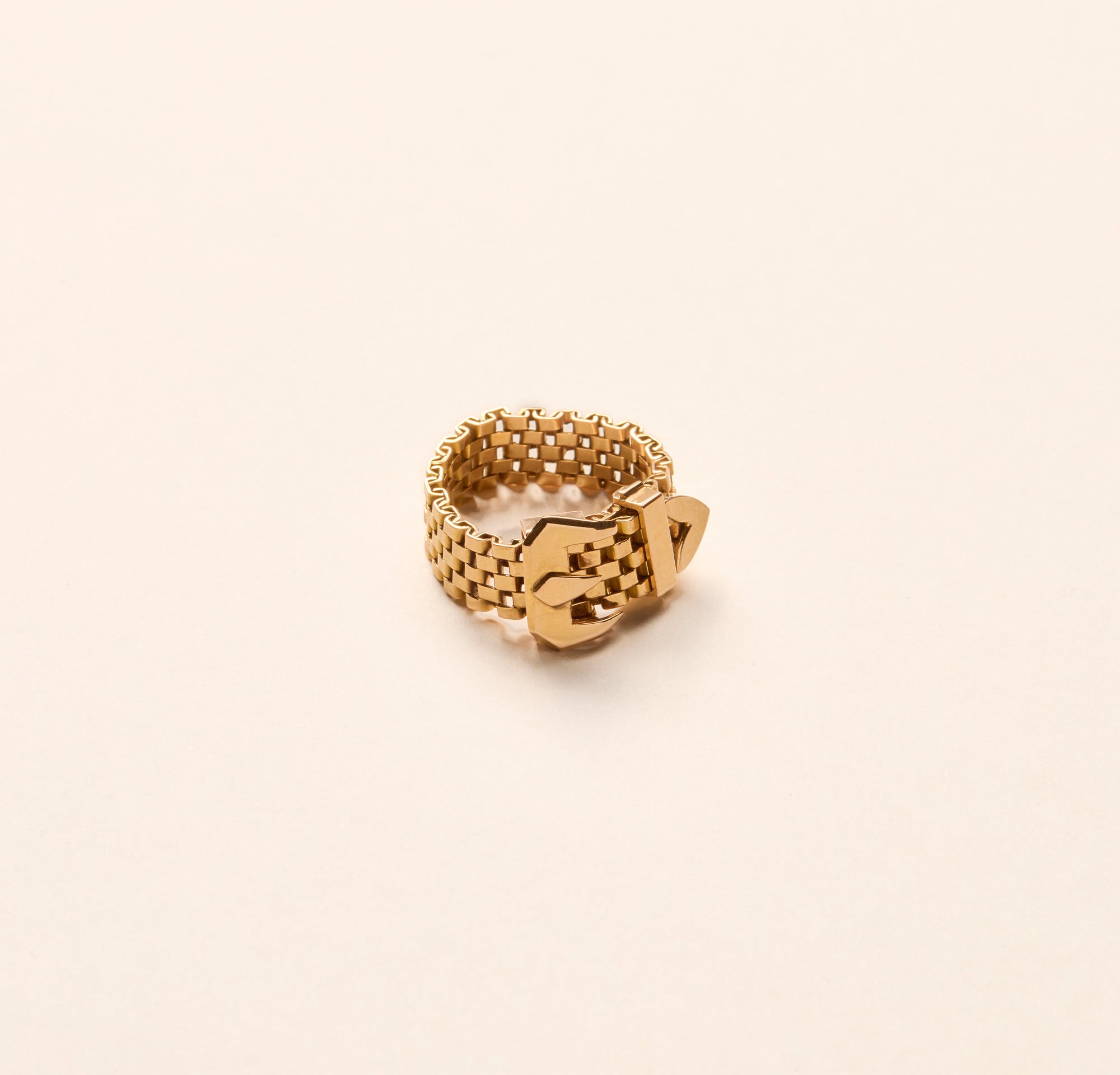 Bague "ceinture" ("buckle ring") - Joalie