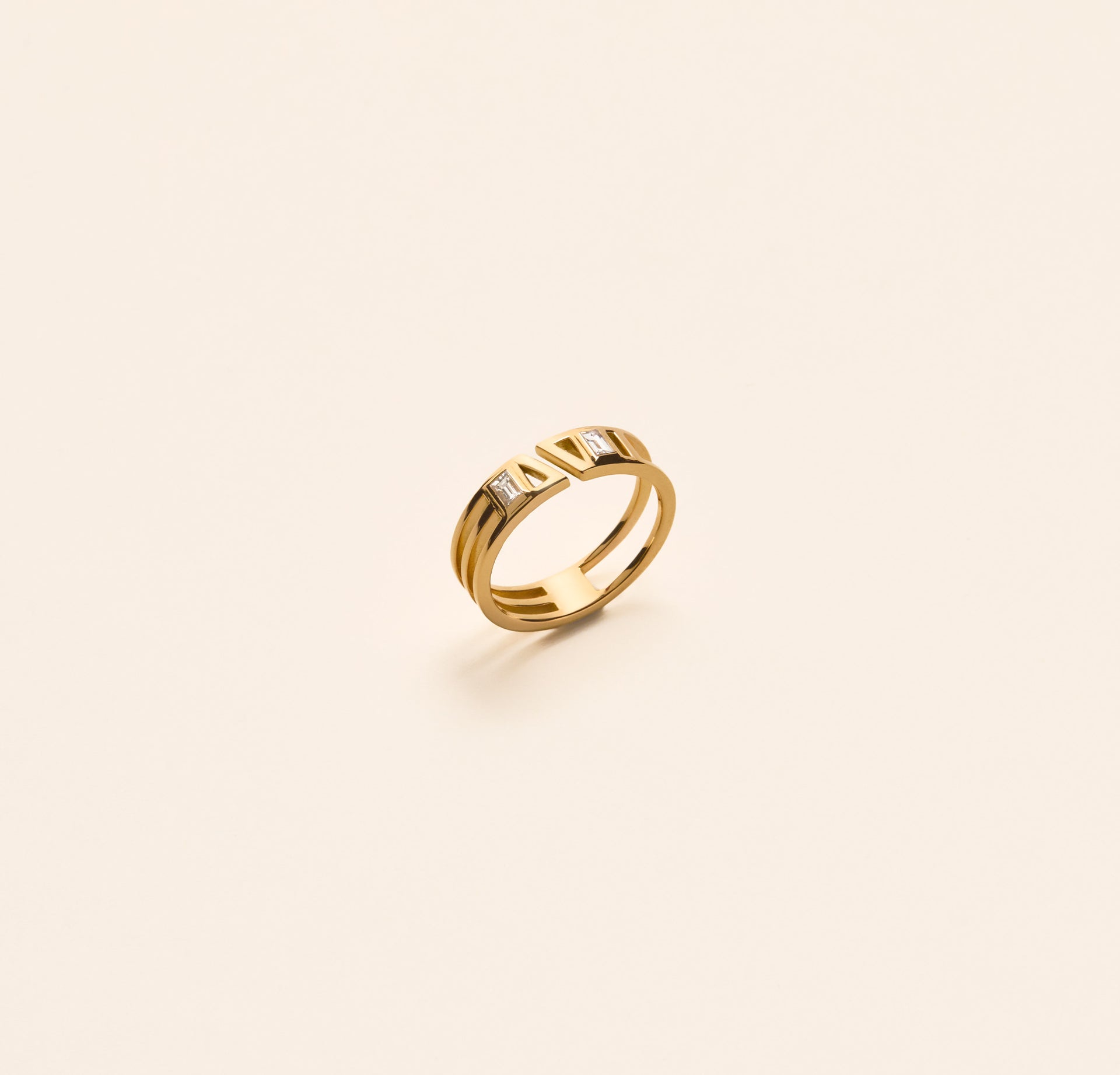 Bague Métropolis petit modèle