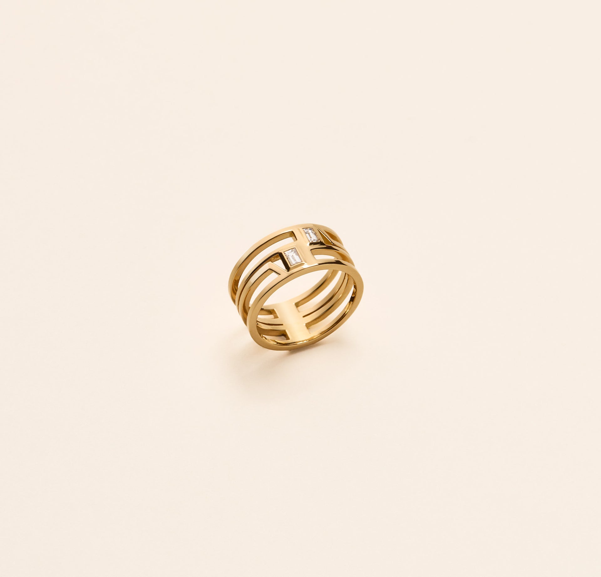 Bague Métropolis grand modèle