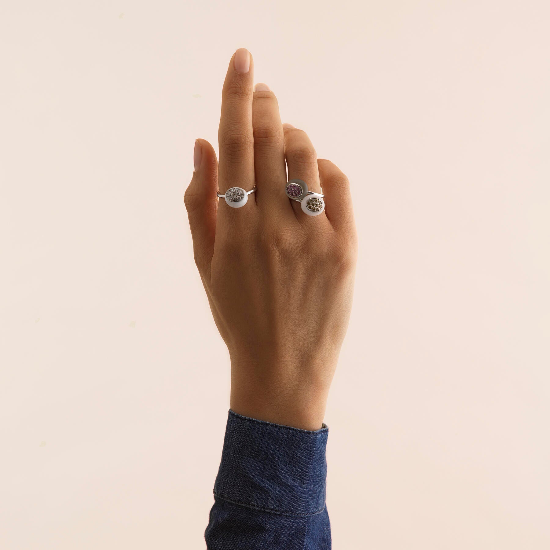Bague Mini Galet - Joalie