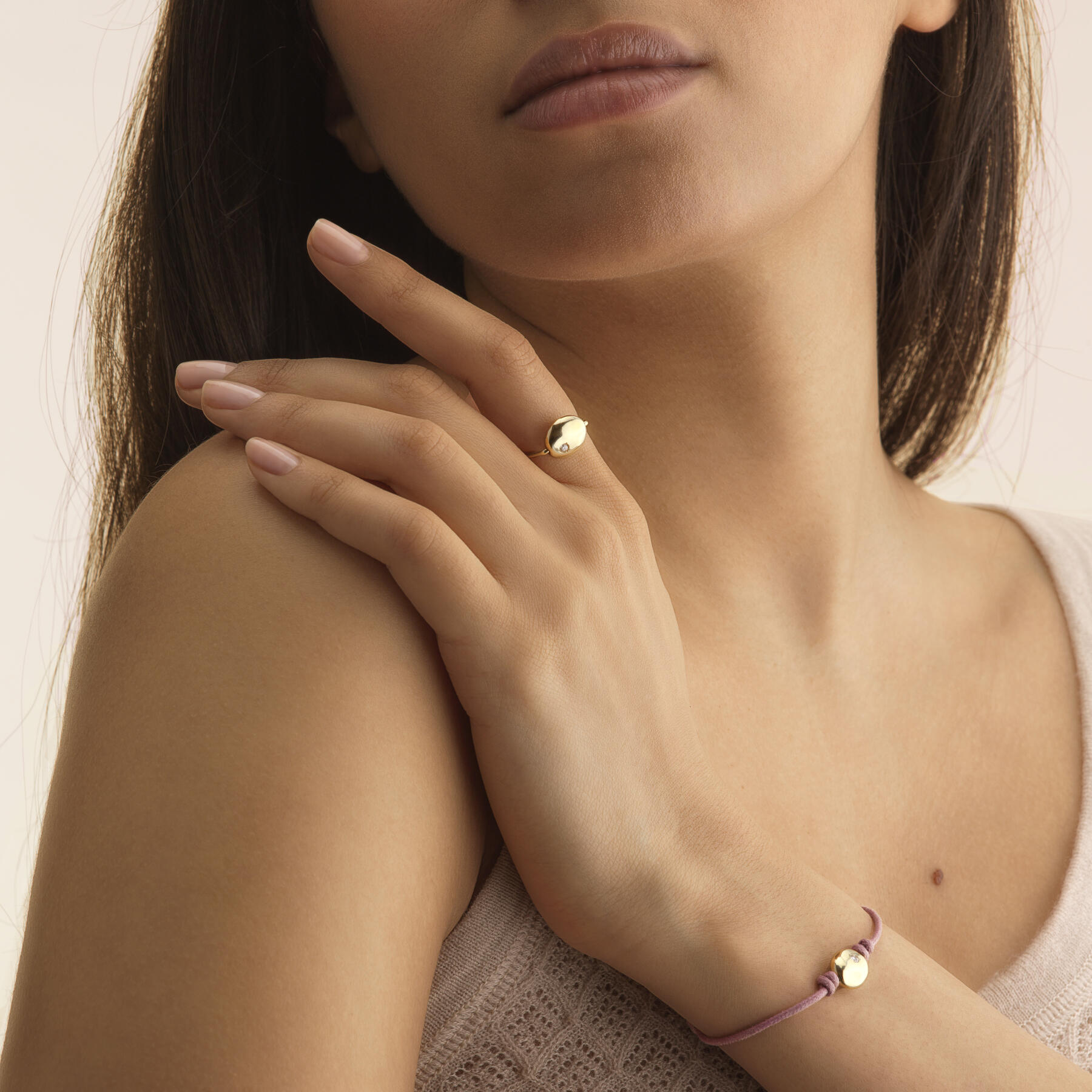 Bague Mini Galet - Joalie