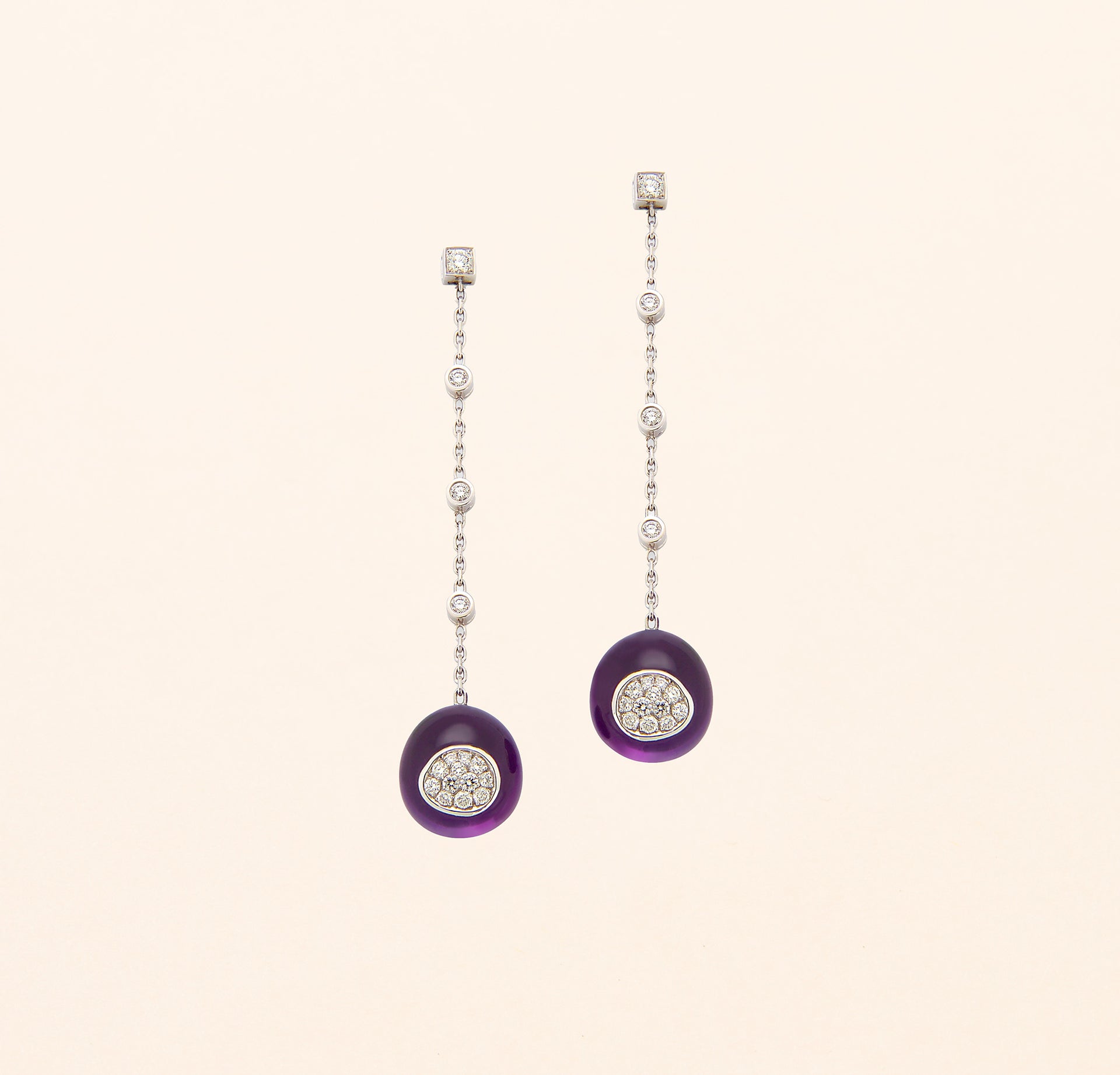 Boucles d'oreilles Galet - Joalie