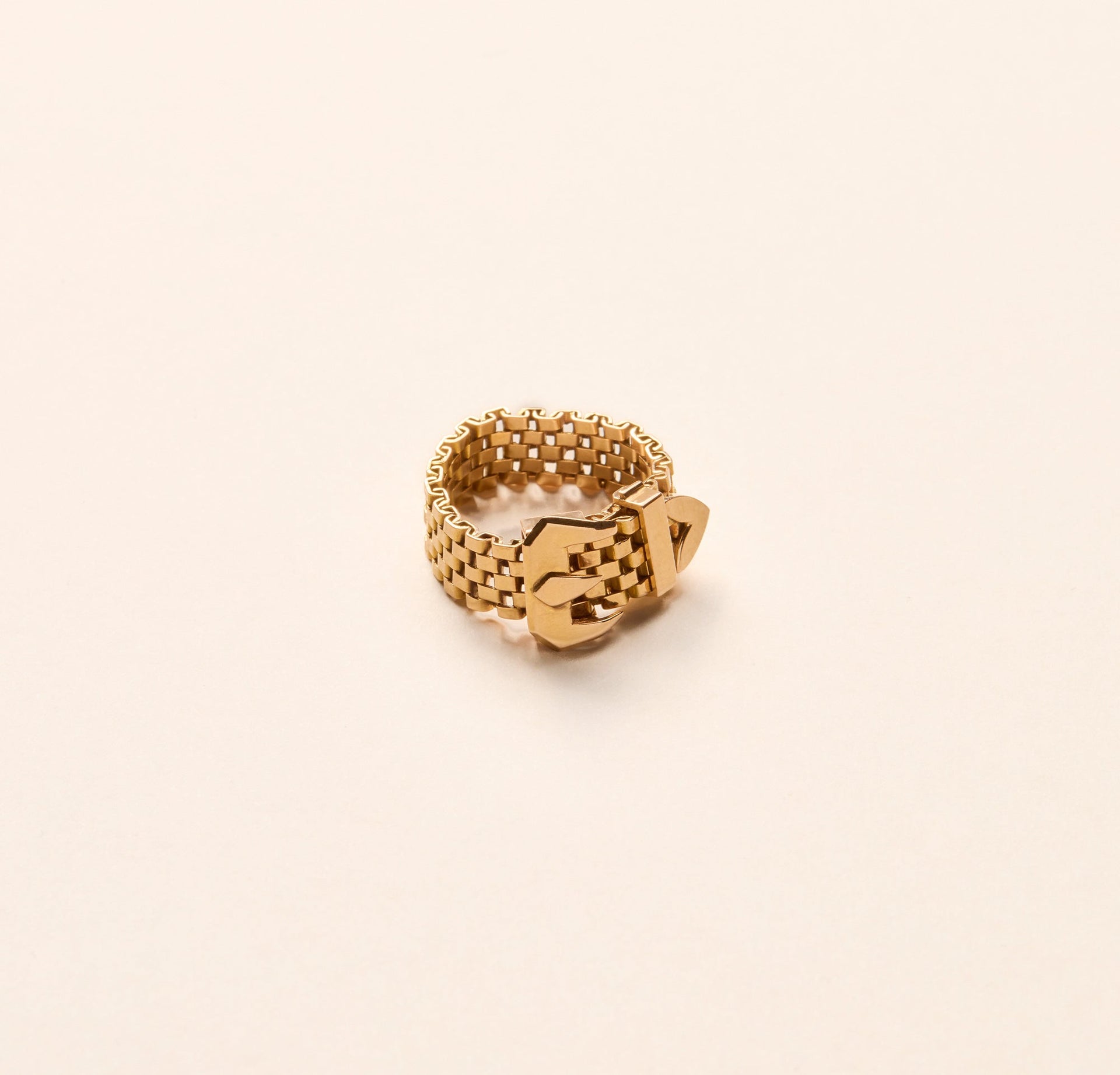Bague "ceinture" ("buckle ring") - Joalie