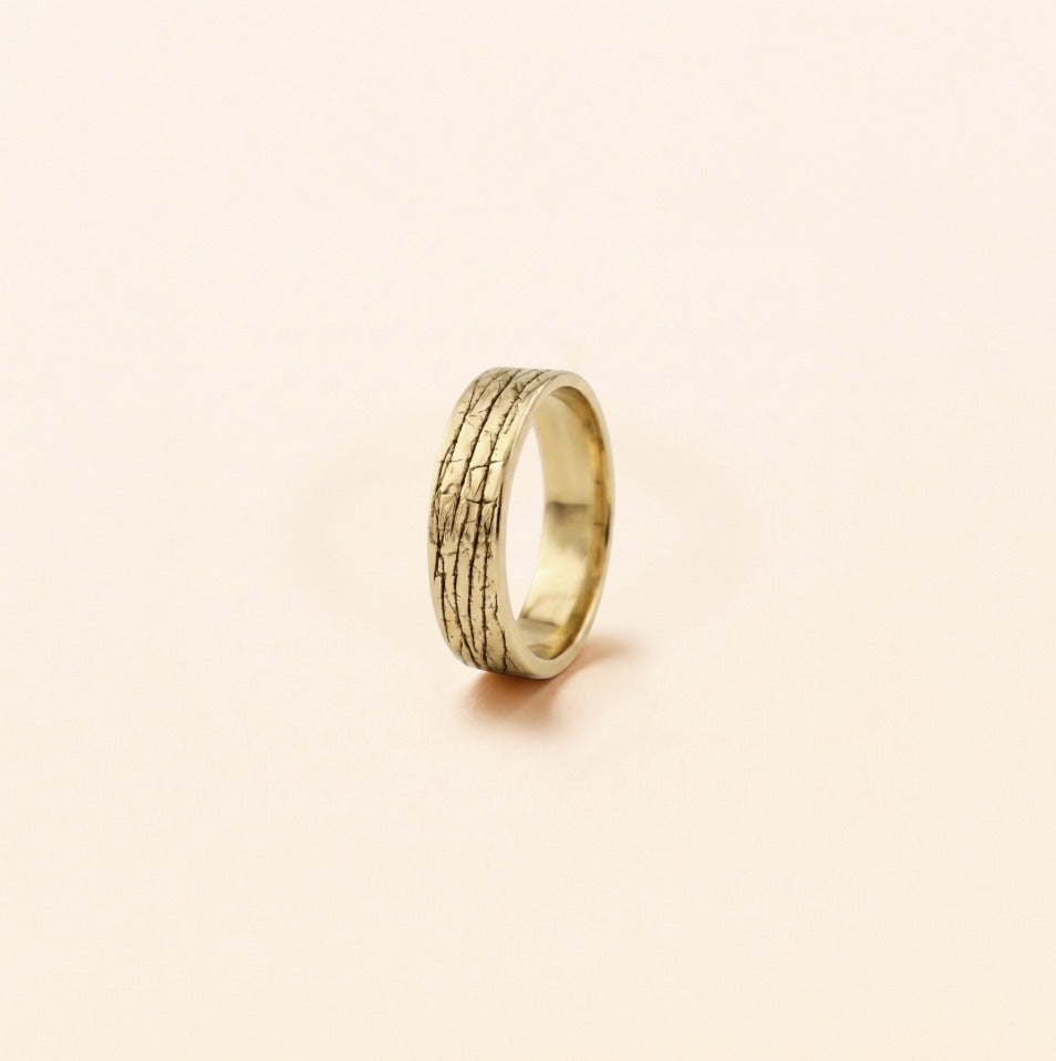 Alliance épidermique 5 mm, bijoux Martine Hermans