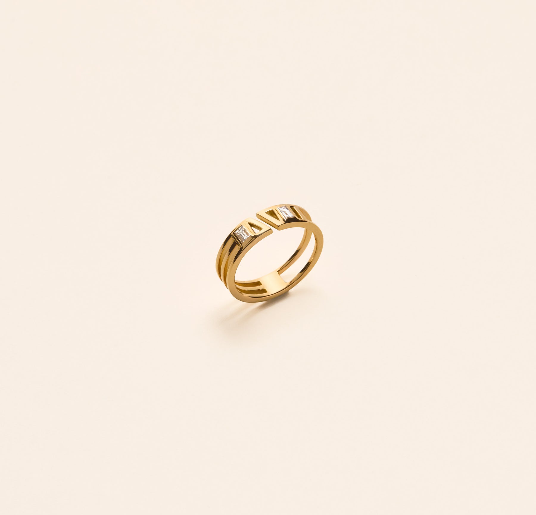 Bague Métropolis petit modèle