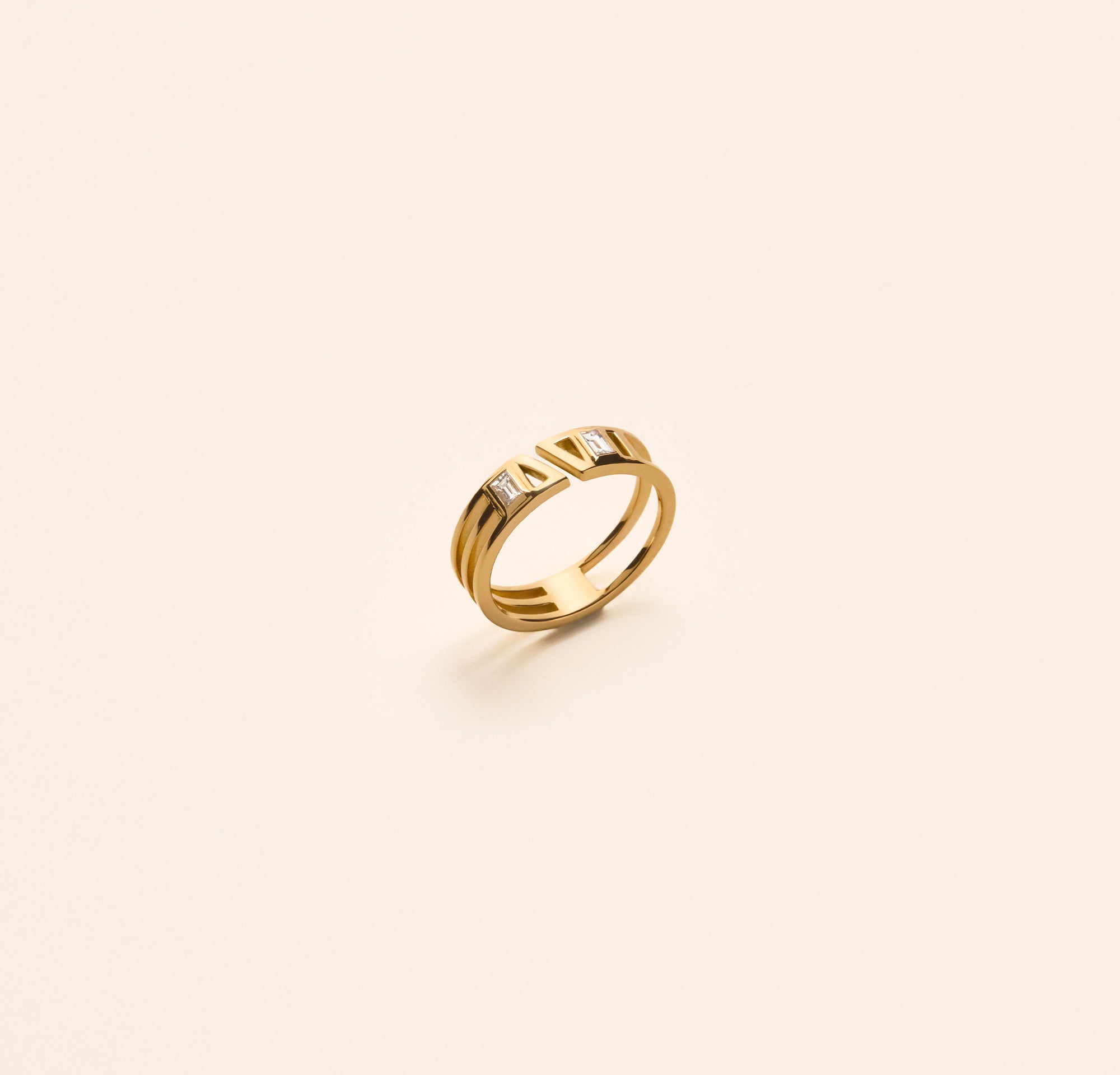 Bague Métropolis petit modèle
