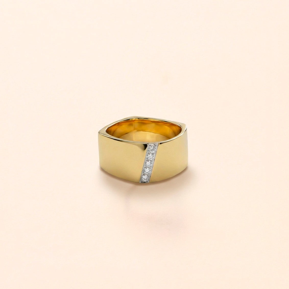 Bague Svevo or et diamants