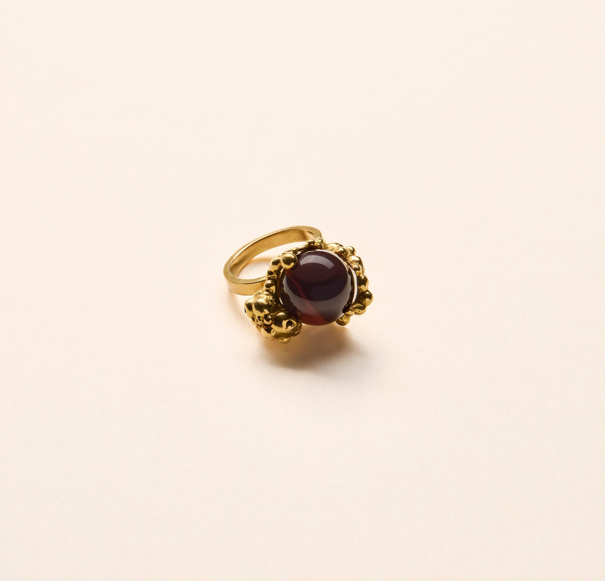 Bague vintage Jean Vendôme, 1 perle 