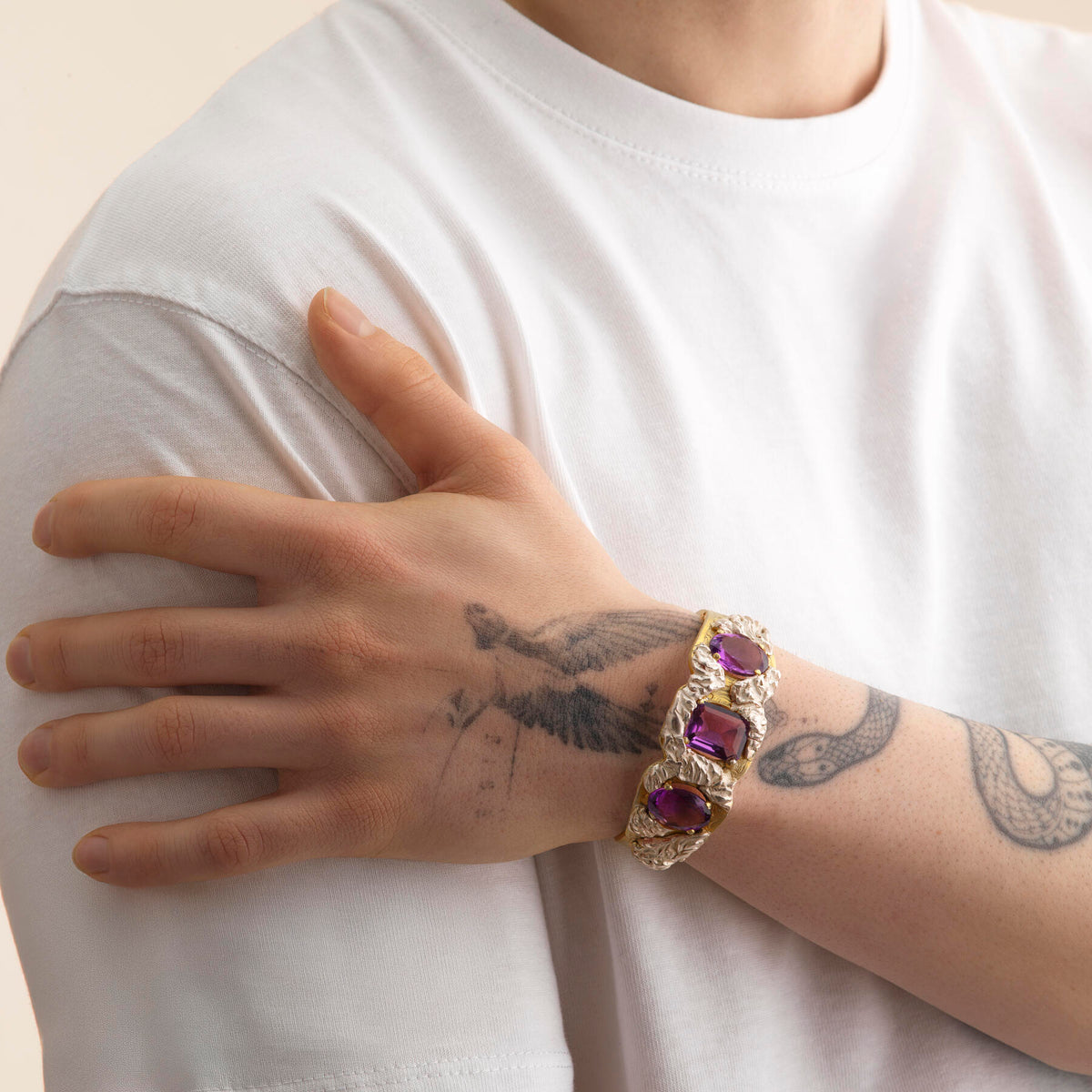 Bracelet Recovery Napoléon III porté homme