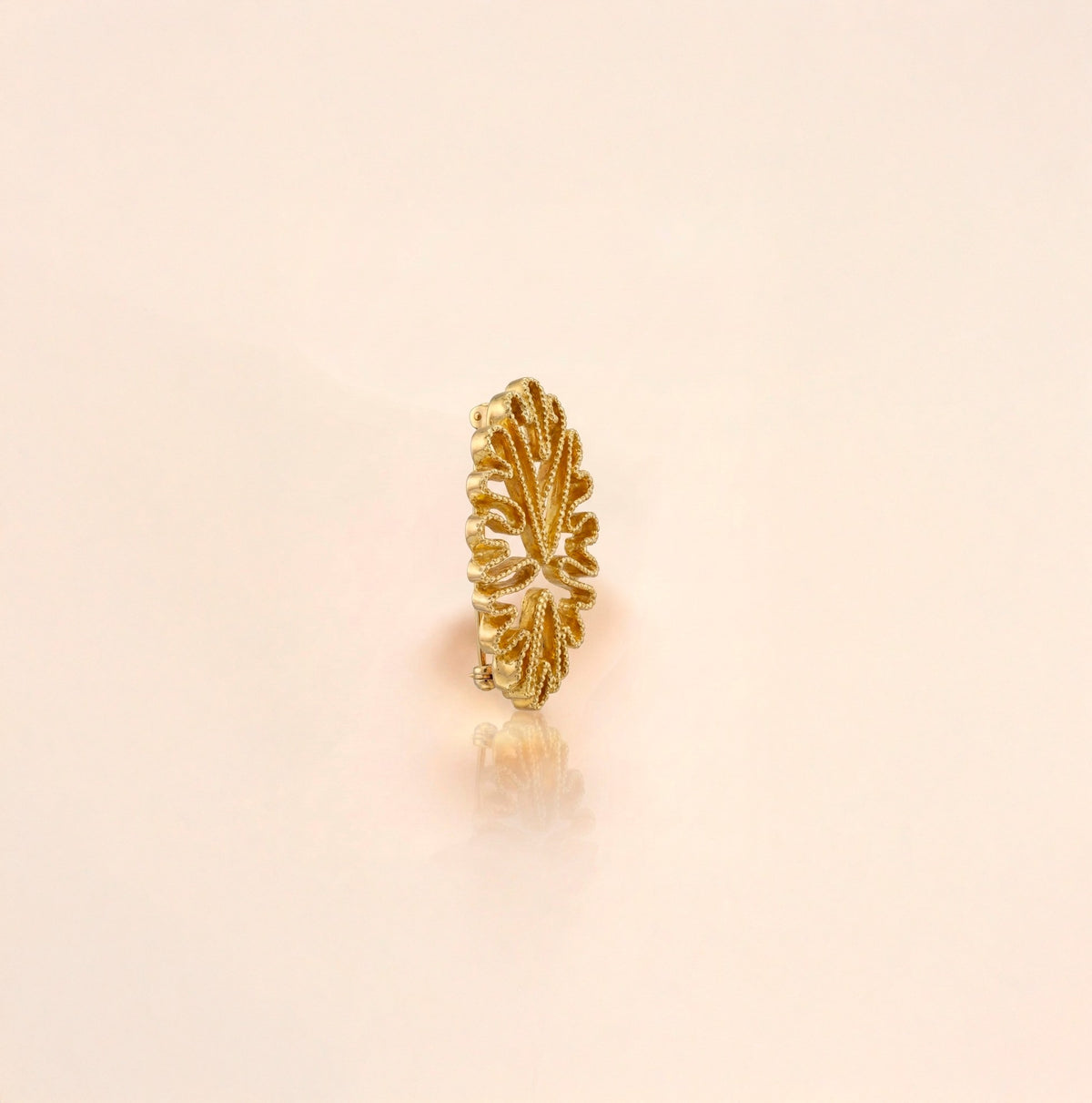 Bijou ancien, broche corail Lalaounis bis