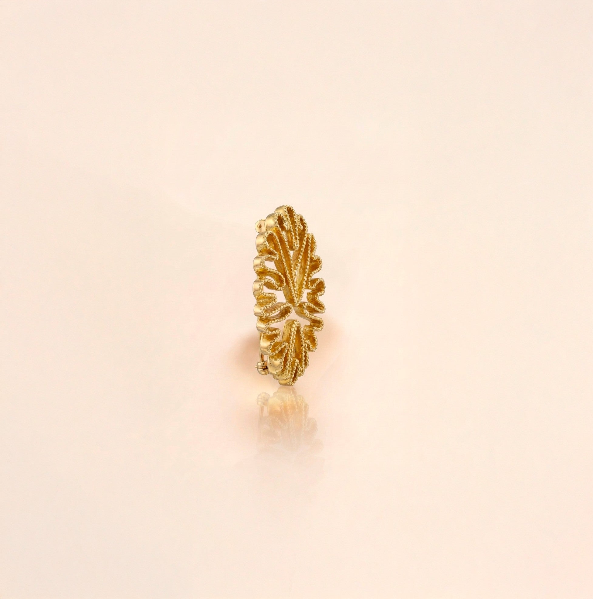 Bijou ancien, broche corail Lalaounis bis
